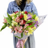 Монобукет из 15 альстромерий 