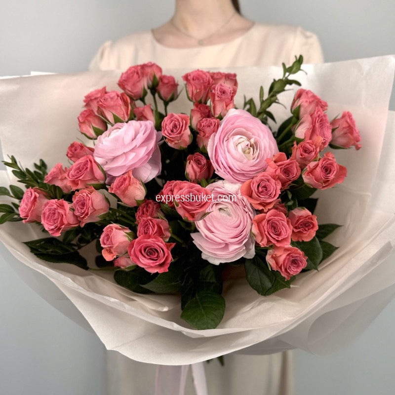 Розовая весна